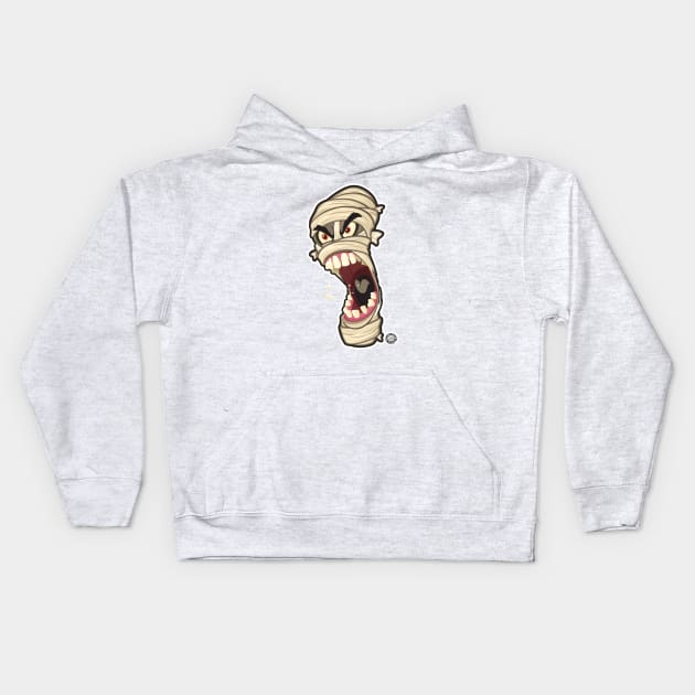 Mummy Rage Kids Hoodie by Goin Ape Studios